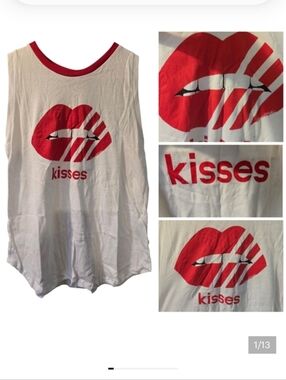 Lauren Moshi Kisses tank top